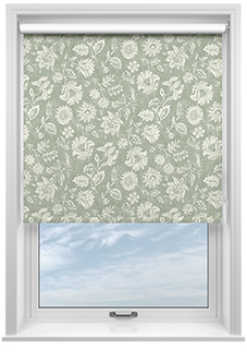 Library, Burma Jade - Roller Blind